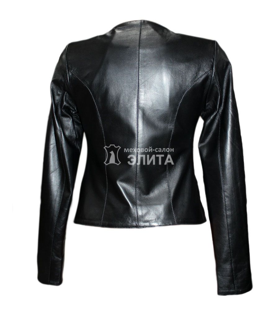 Куртка из натуральной кожи 3011 р-р 42-50, цена 15500 рублей в интернет-магазине кожи и меха ЭЛИТА. Вид 2