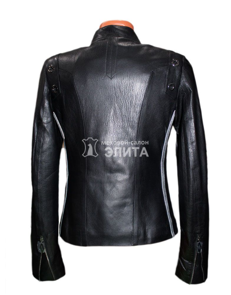 Куртка из натуральной кожи 130 р-р 48-52, цена 28400 рублей в интернет-магазине кожи и меха ЭЛИТА. Вид 2