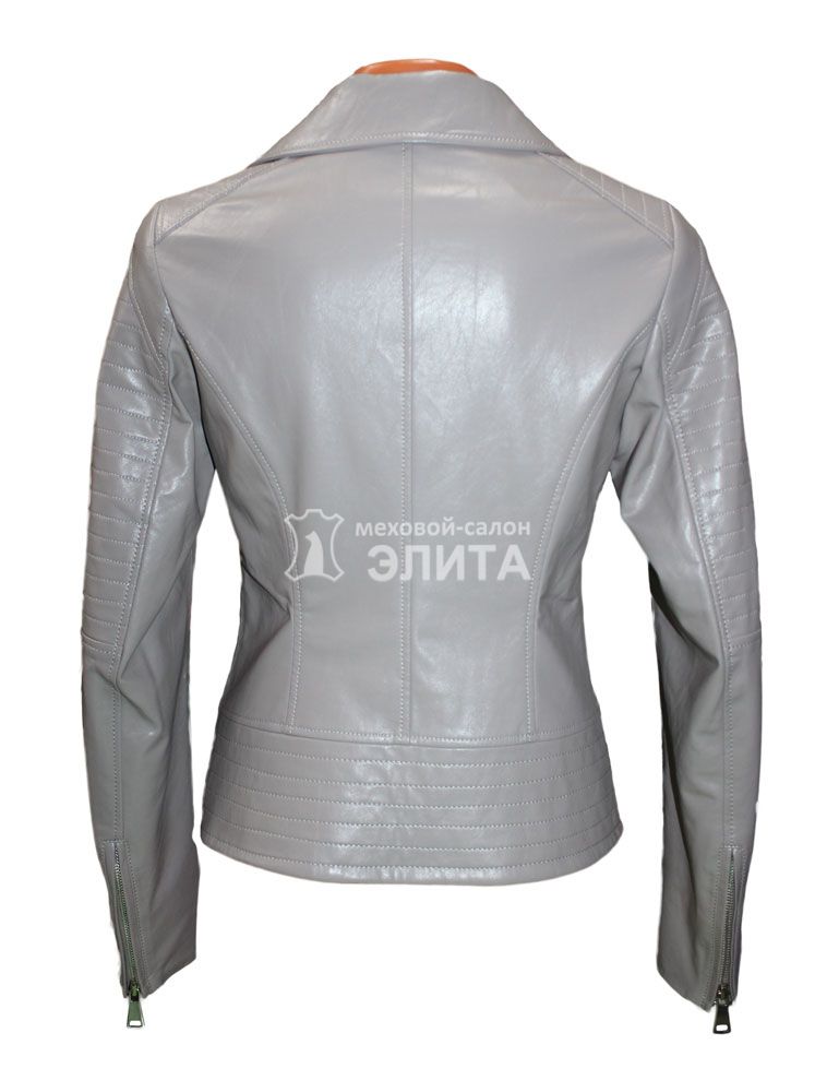Куртка из эко кожи G18320 р-р 42-48, цена 4900 рублей в интернет-магазине кожи и меха ЭЛИТА. Вид 2