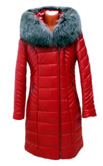 Пальто из эко кожи 983G р-р 46-54, цена 12400 рублей в интернет-магазине кожи и меха ЭЛИТА