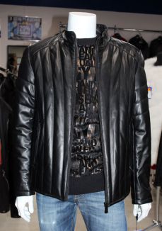 Куртка из натуральной кожи м. 18809 р-р 48-60, цена 19200 рублей в интернет-магазине кожи и меха ЭЛИТА