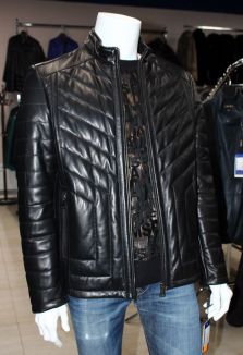 Куртка из натуральной кожи 01886 м.  р-р 50-60, цена 28900 рублей в интернет-магазине кожи и меха ЭЛИТА