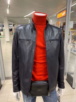 Куртка из натуральной кожи м. BN8669  р-р 52, цена 18200 рублей в интернет-магазине кожи и меха ЭЛИТА