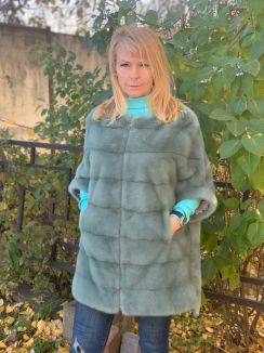 Норковый свитер S-1705 р-р 44-54., цена 83800 рублей в интернет-магазине кожи и меха ЭЛИТА